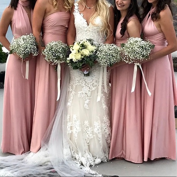 Pink convertible dress - Picture 6 of 12